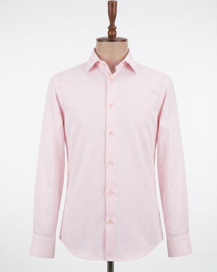 Men’s Tailored Slim-Fit Dress Shirt – Soft Pink