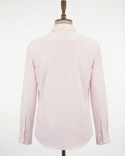 Men’s Tailored Slim-Fit Dress Shirt – Soft Pink