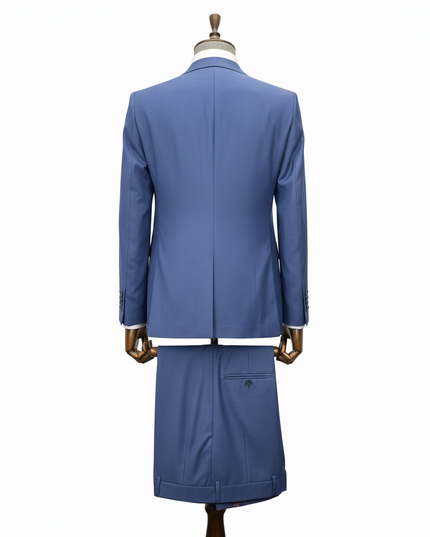 Men's Slate Blue 3-Piece Suit – Slim Fit Wedding & Formal Set